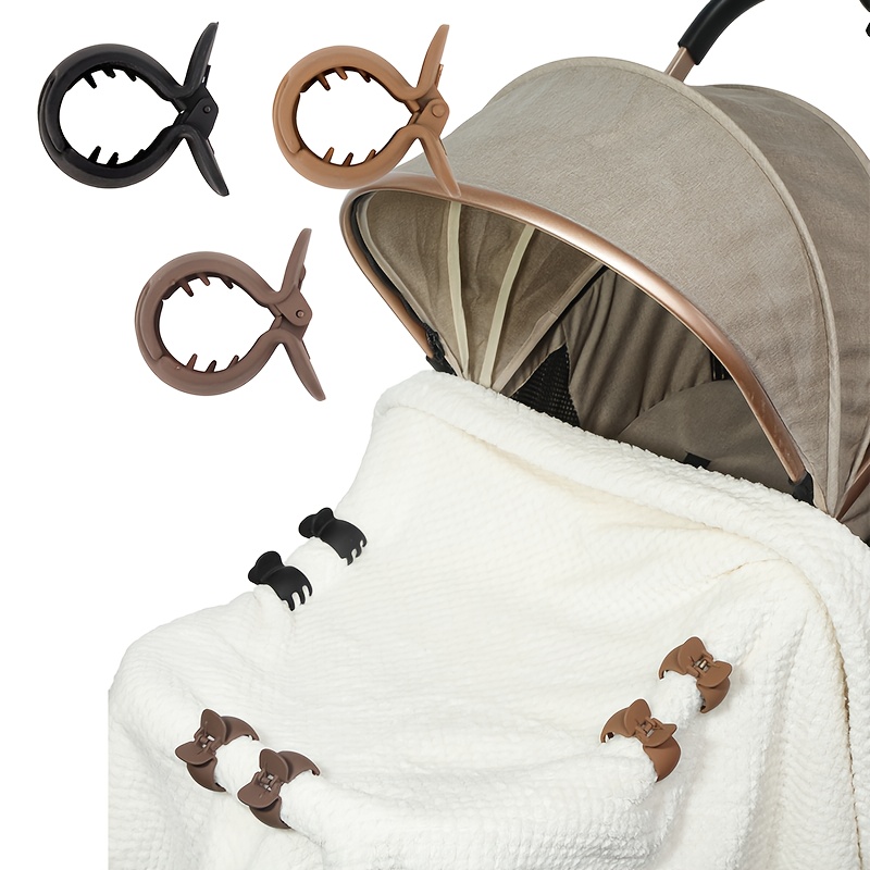 Travel Accessories Baby - 2 unidades de pinzas tipo cocodrilo