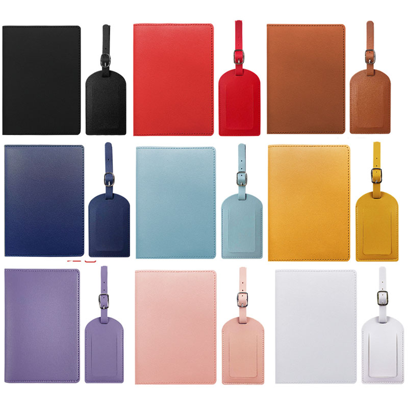 Luggage Cover Protector - Funda para pasaporte de PU de