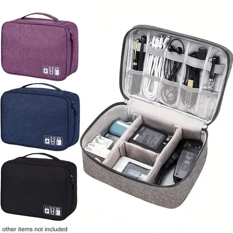 Travel Accessories As Gifts - Estuche Organizador de Electrónicos para Viaje,