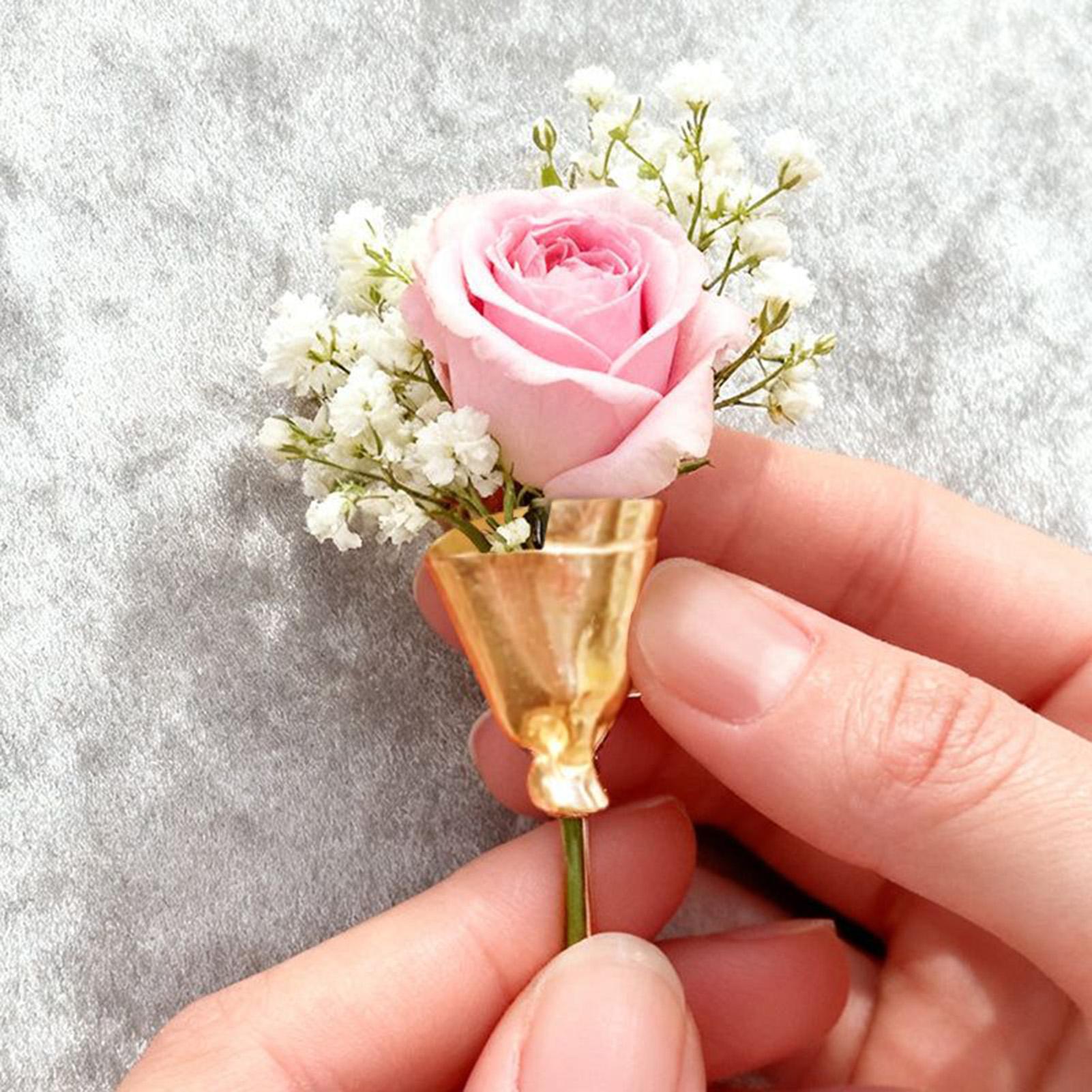 Travel Accessories India - Broches de Ramo de Flores para