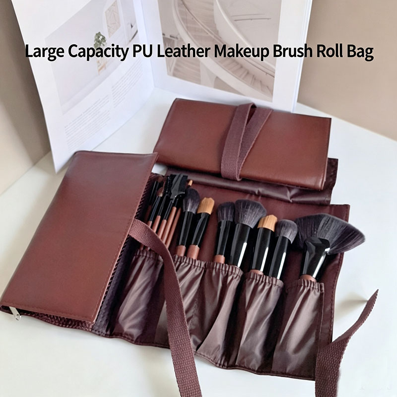 Travel Accessories Organizer Bag - Bolsa Enrollable para Brochas de Maquillaje