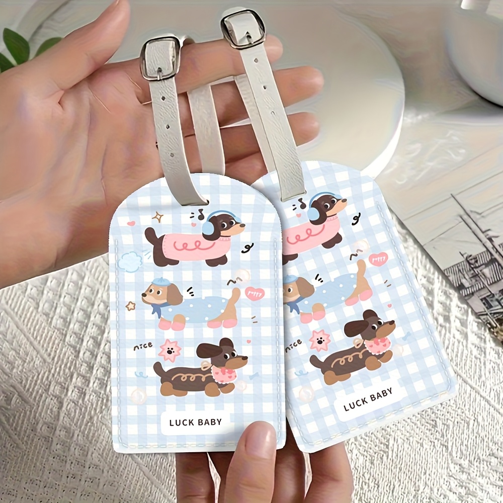 Travel Accessories As Gifts - Etiqueta de Equipaje Hecha de Material