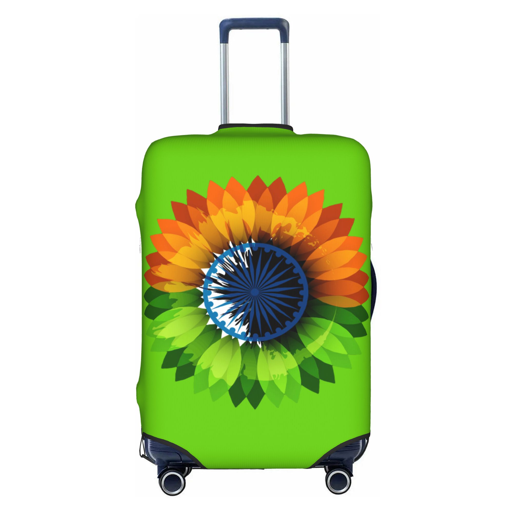 Travel Accessories India - Funda para maleta patriótica de la