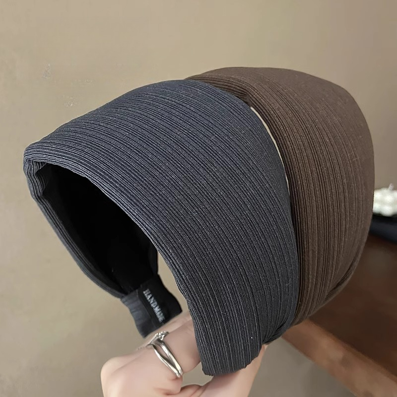 Travel Accessories Aesthetic - Diadema ancha gruesa, accesorios antideslizantes para