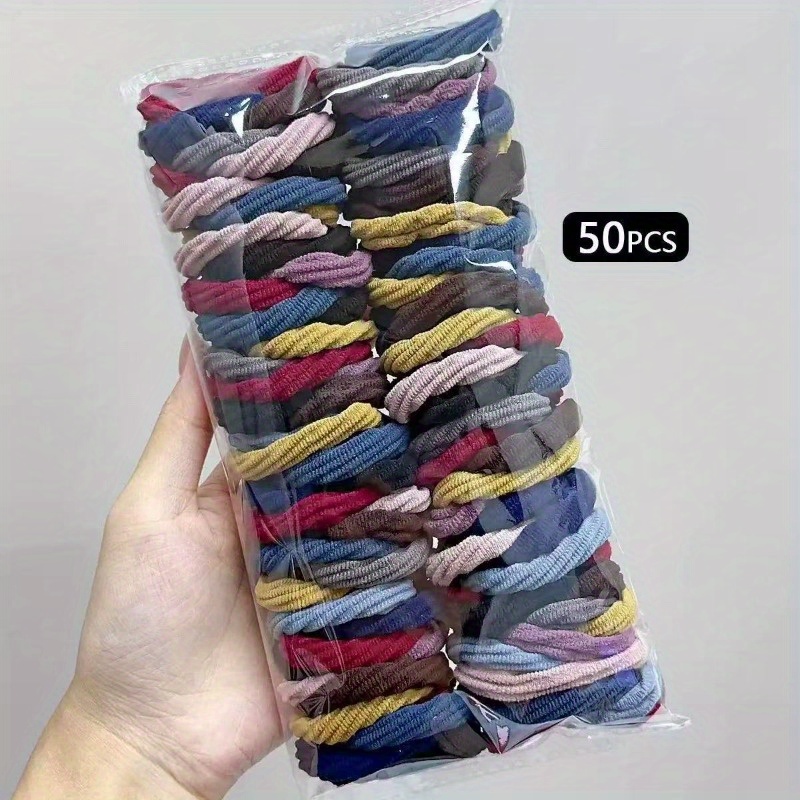 50 PCS Lazos para el Cabello d - Travel Accessories Aesthetic reseña y precio
