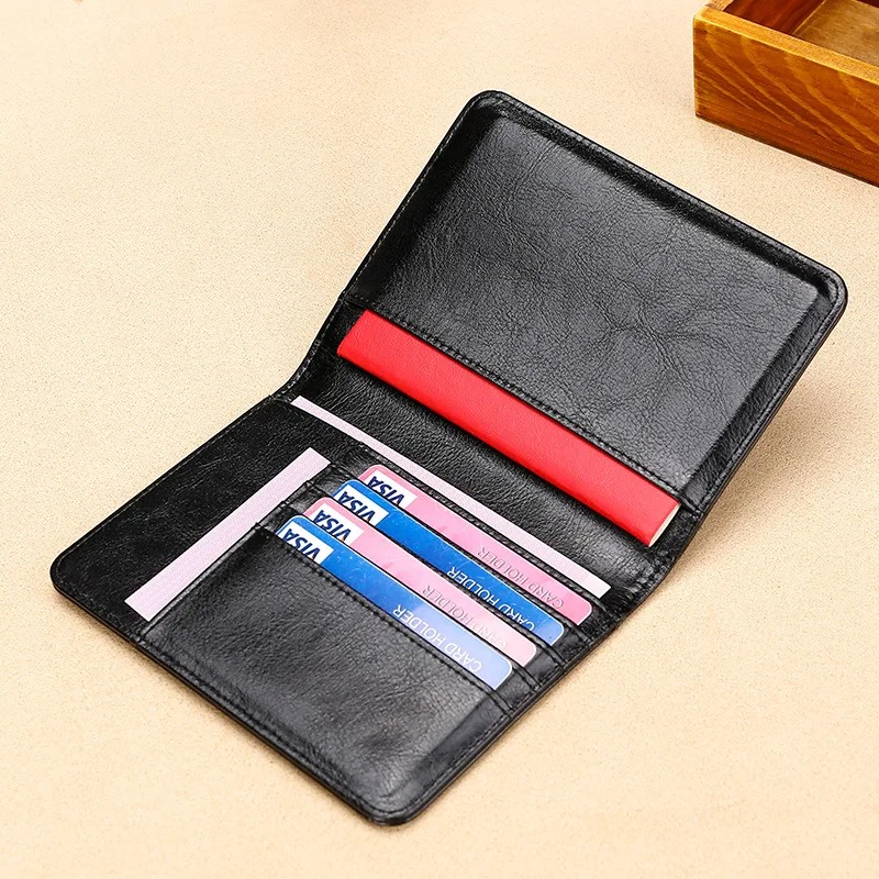 Funda de pasaporte de cuero ge - Travel Accessories Wallet reseña y precio