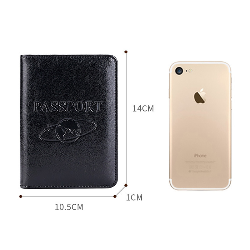 Funda de pasaporte de cuero ge - Travel Accessories Wallet reseña y precio