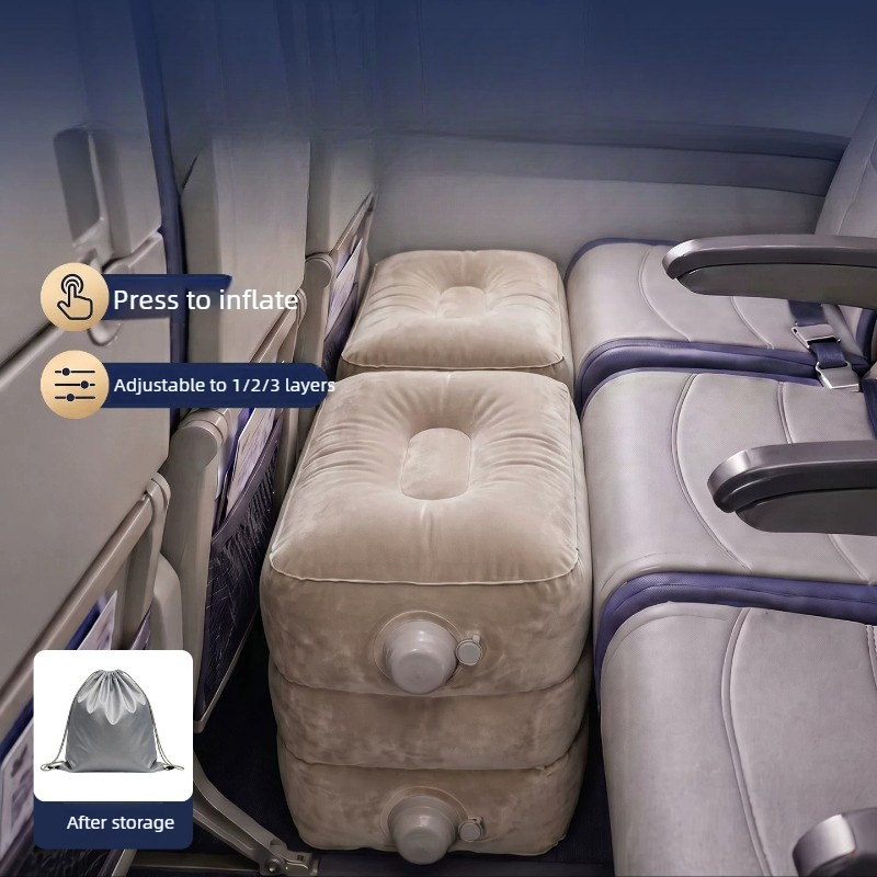 Reposapiés Inflable para Vuelo - Travel Accessories Long Flight reseña y precio