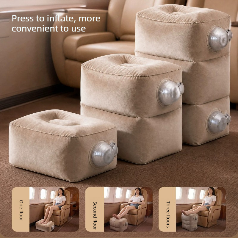 Reposapiés Inflable para Vuelo - Travel Accessories Long Flight reseña y precio