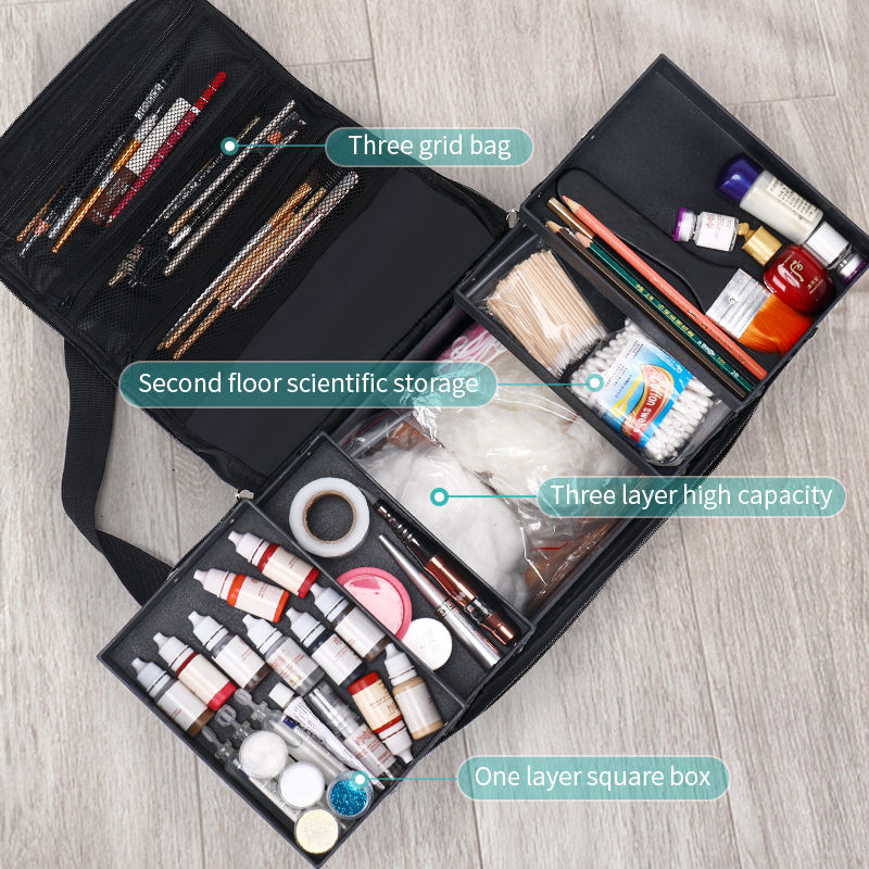 Maletín de Maquillaje Grande p - Travel Accessories Organizer Bag reseña y precio