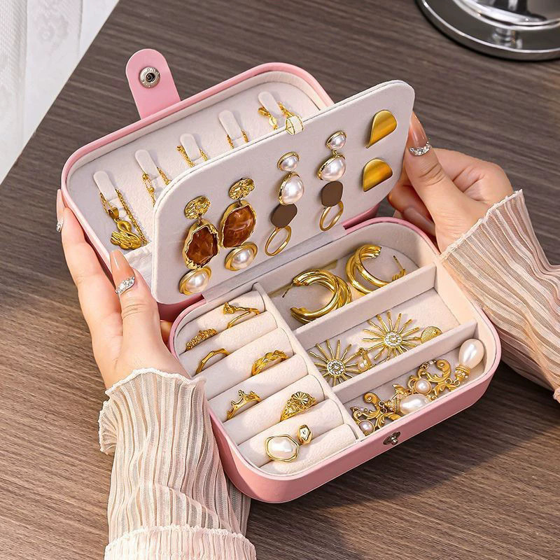 Estuche portátil mini antióxid - Travel Accessories Jewelry reseña y precio