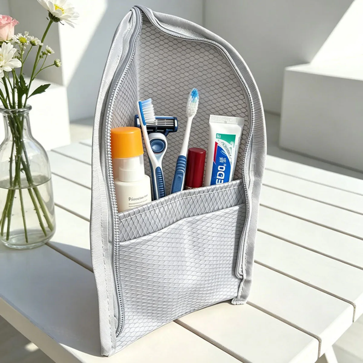 Bolsa de Aseo de Malla Vertica - Travel Accessories Organizer Bag reseña y precio