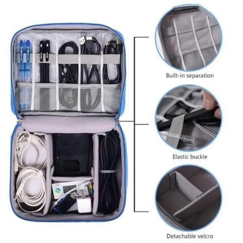 Estuche Organizador de Electró - Travel Accessories As Gifts reseña y precio
