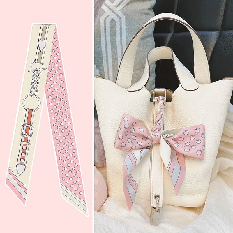 Bufanda de lunares rosa de ver - Travel Accessories Aesthetic reseña y precio