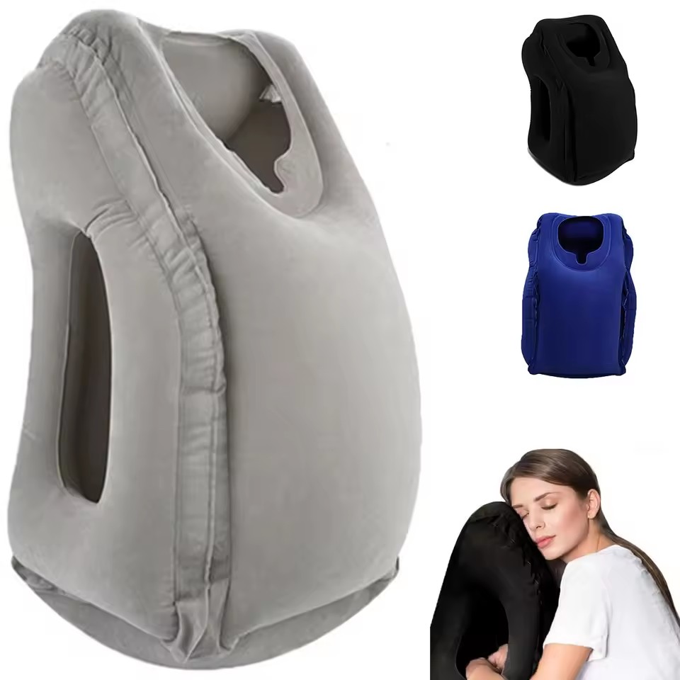 Almohada inflable de viaje, ac - Travel Accessories Long Flight reseña y precio