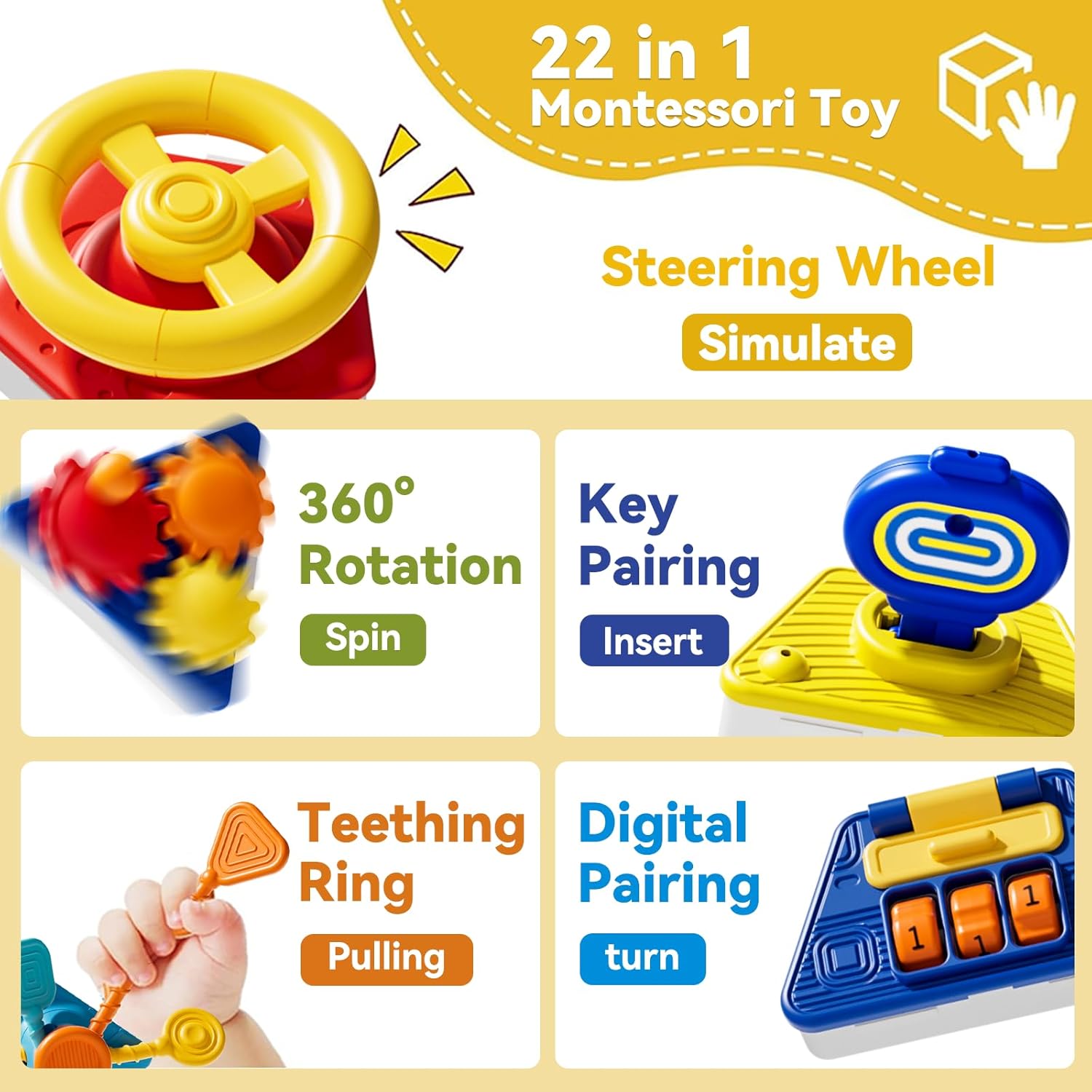 Tablero de actividades para be - Travel Accessories Baby reseña y precio