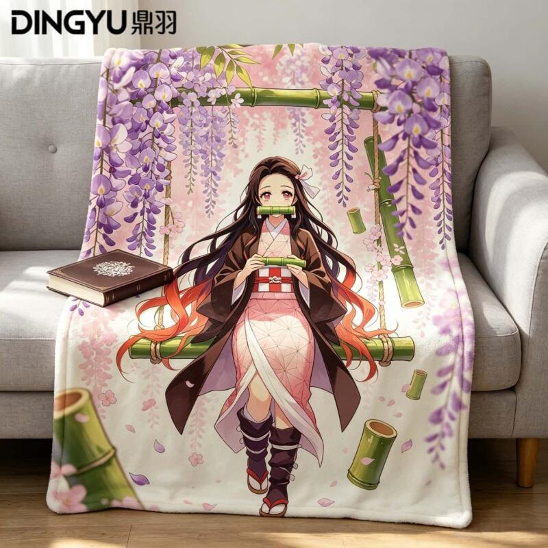 Manta de Franela Anime Demon S - Travel Accessories As Gifts reseña y precio