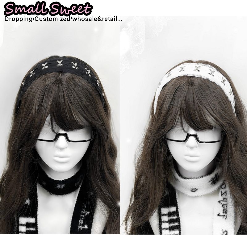 Diademas de Encaje Blanco y Ne - Travel Accessories Aesthetic reseña y precio
