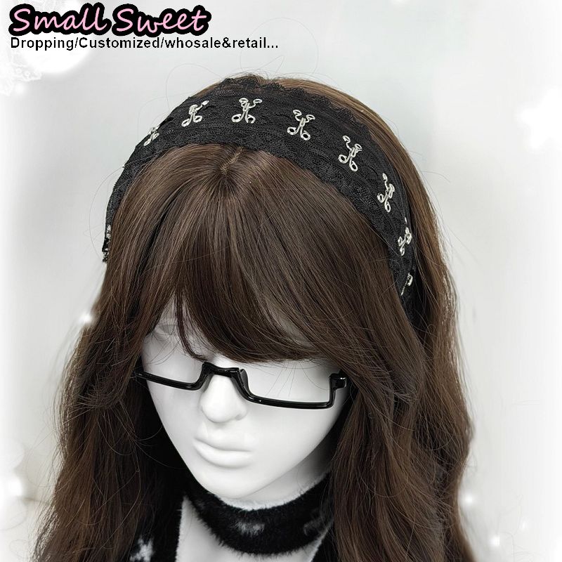 Diademas de Encaje Blanco y Ne - Travel Accessories Aesthetic reseña y precio