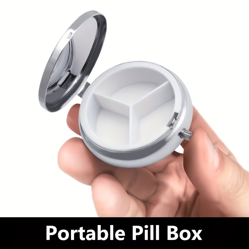 Caja de pastillas redonda de m - Travel Accessories As Gifts reseña y precio