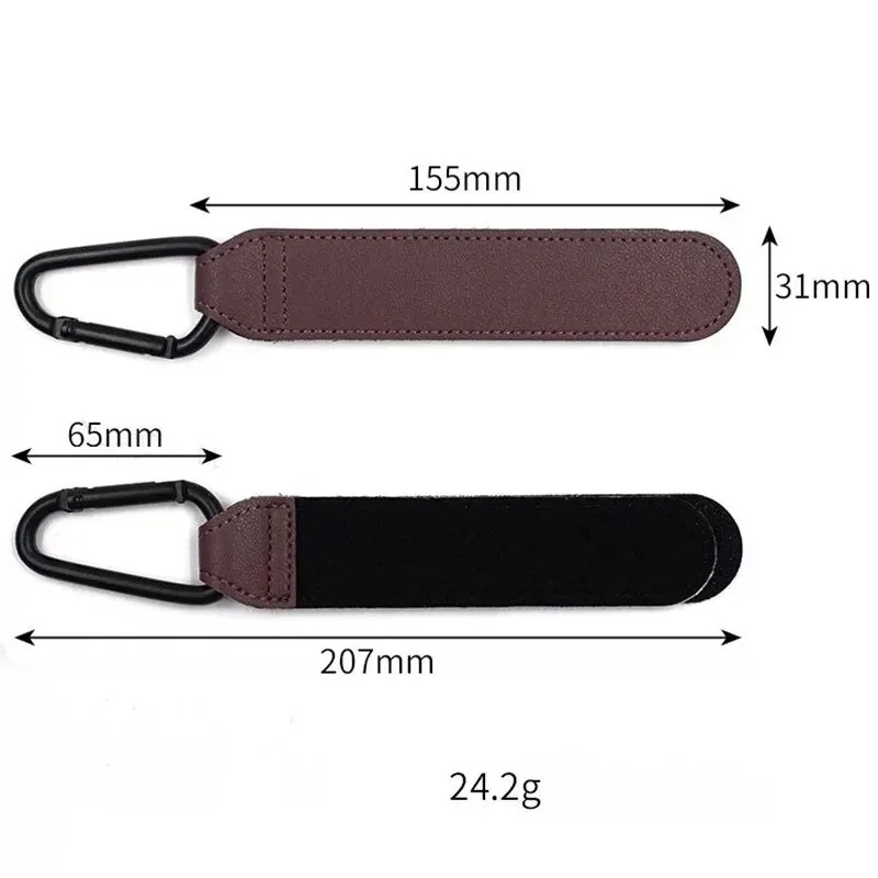 2 Ganchos de Cuero para Carrit - Travel Accessories Baby reseña y precio
