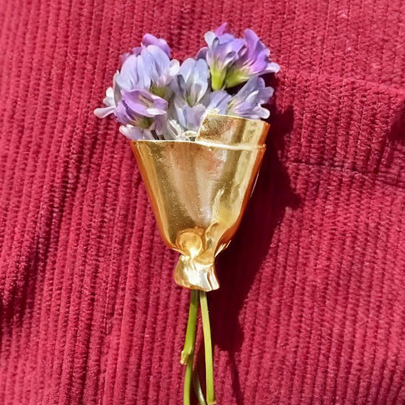 Broche de flor para mujer, pin - Travel Accessories India reseña y precio