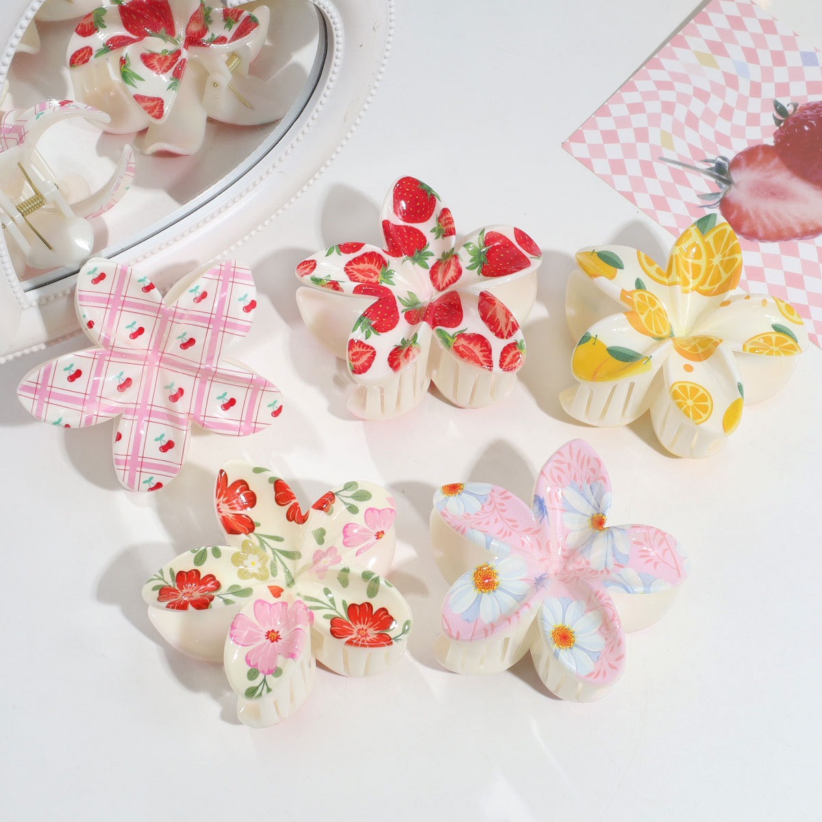 3 uds lindo moda fruta colorid - Travel Accessories Aesthetic reseña y precio