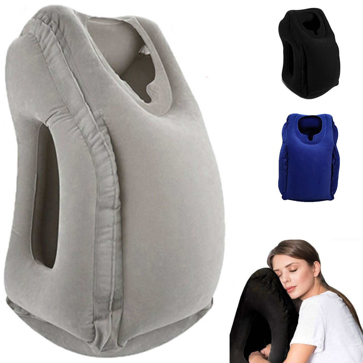 Almohada inflable de viaje, ac - Travel Accessories Long Flight reseña y precio