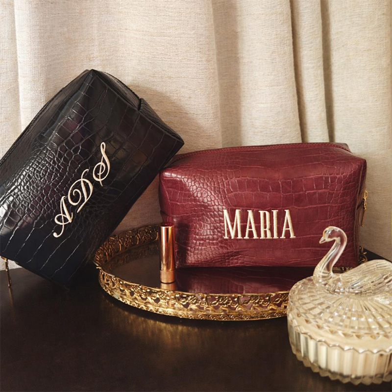 Bolsa de Maquillaje Bordada co - Travel Accessories Ideas reseña y precio